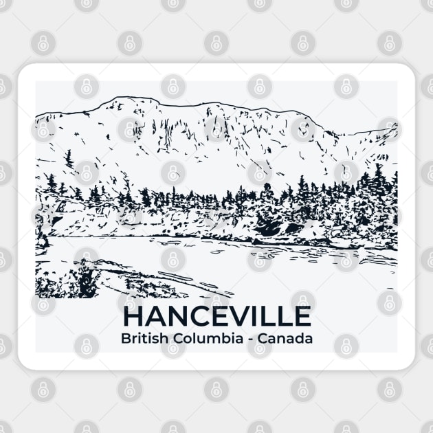 Hanceville - British Columbia Magnet by Lakeric